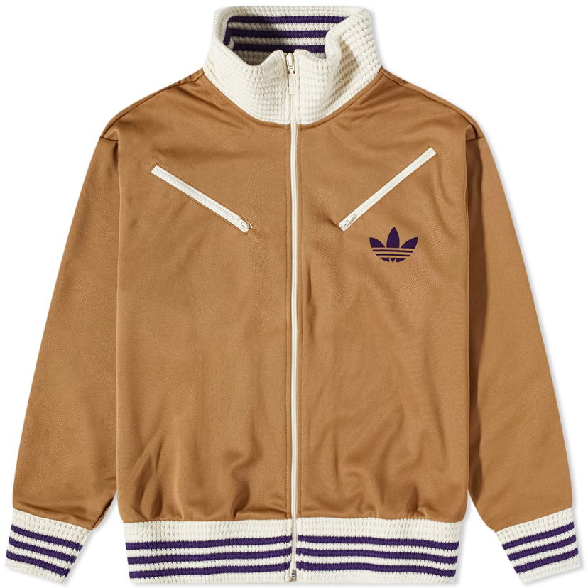 Bunda adidas Originals Adicolor 70s New Montreal 22 Track Jacket Hnedá | IB3442