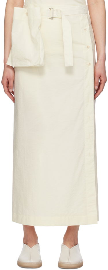 Sukňa LEMAIRE Wrap Midi Skirt Biela | SK1021 LF1234, 0