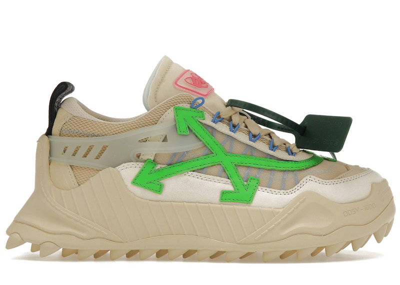 Tenisky a topánky Off-White Odsy-1000 Beige Green Béžová | OMIA139S22FAB0016155, 0