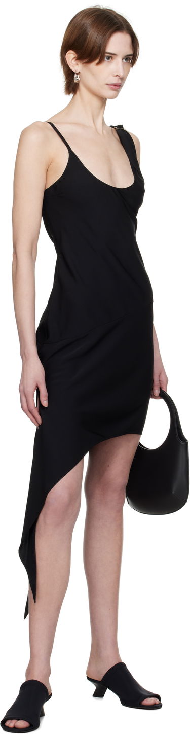 Tenisky a topánky Courrèges Courrèges Wet Scuba Heeled Mules Čierna | 125SSD029NE0006, 4