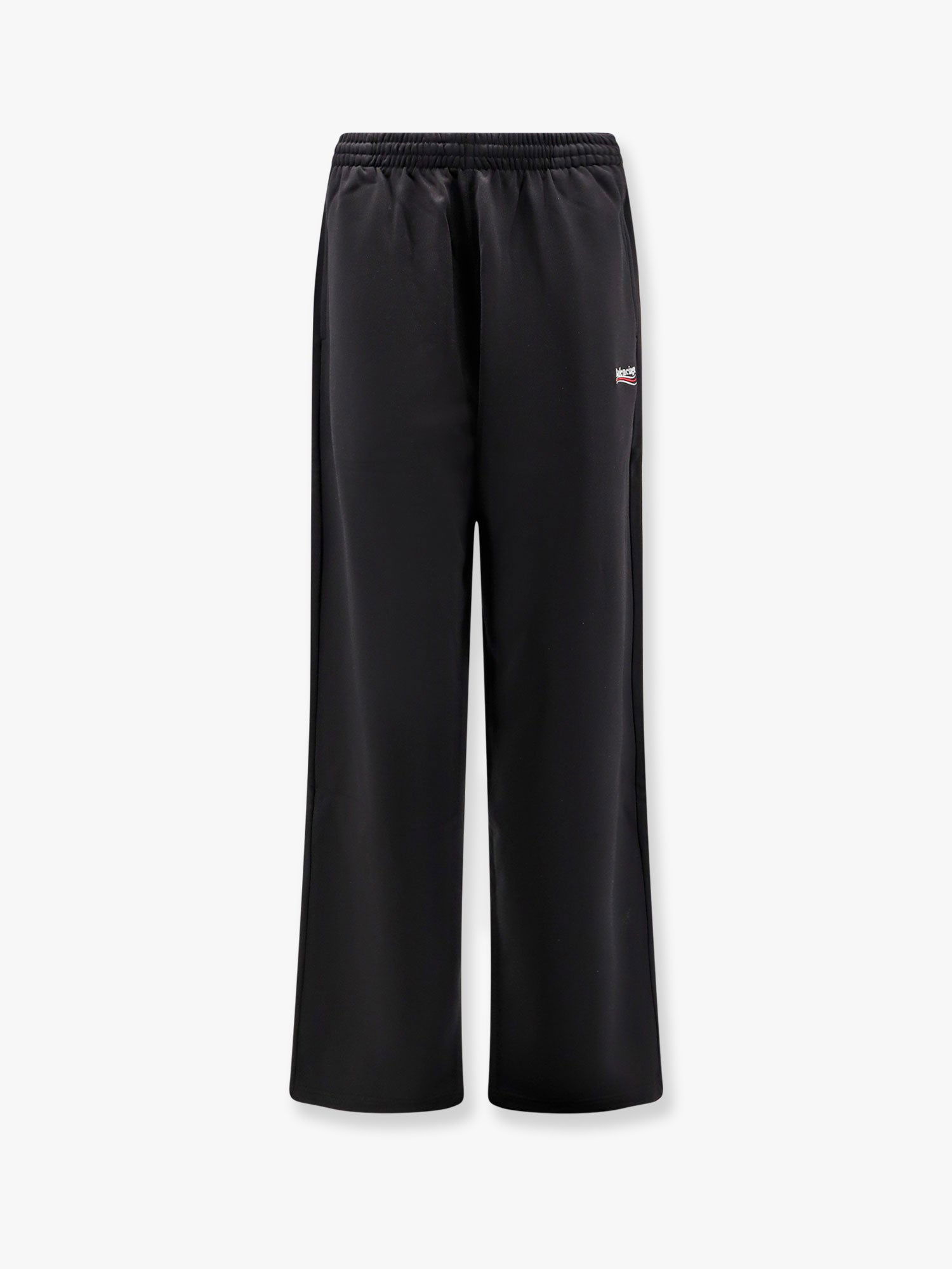 Tepláky Balenciaga Balenciaga Wide-Leg Track Pants Čierna | 818517TRVE21089, 0