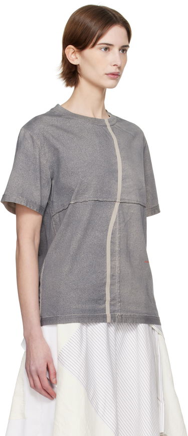 Tričko Eckhaus Latta Eckhaus Latta Lapped T-Shirt Šedá | 301-EL-PS25-S -, 1