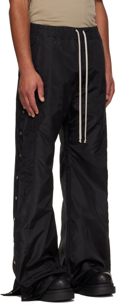 Tepláky Rick Owens DRKSHDW Concordians Pusher Elastic Waist Wide-Leg Track Pants Čierna | DU02E7393 NCV, 1