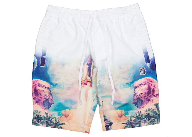 Šortky BILLIONAIRE BOYS CLUB Billionaire Boys Club Mirage Shorts Biela | 8813101WHT, 0