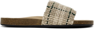 Tenisky a topánky JW Anderson JW Anderson Check Slides Béžová | SN0101-FA0355, 0