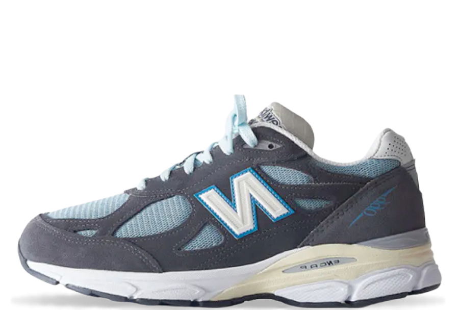 Tenisky a topánky New Balance Kith x 990v3 Blue Steel Šedá | M990KS3, 0