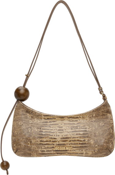 Taška cez rameno Jacquemus Jacquemus 'The Bisou Perle' Shoulder Bag Hnedá | 25E233BA057-3231, 0