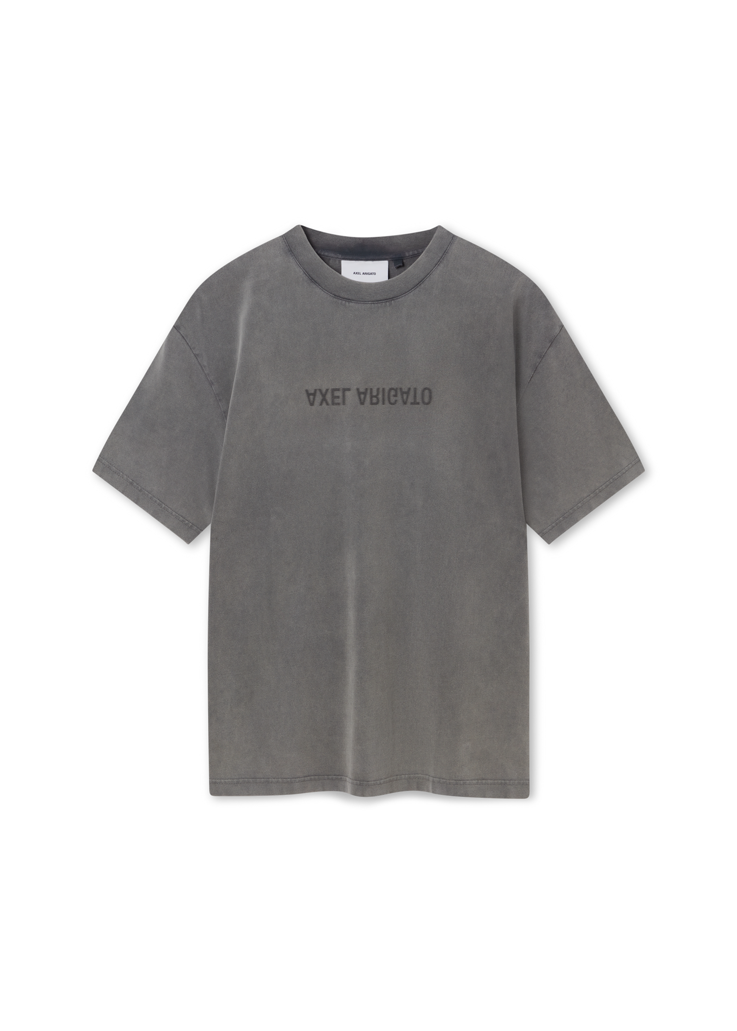 Tričko AXEL ARIGATO Distort Graphic T-Shirt Šedá | A3118002, 0