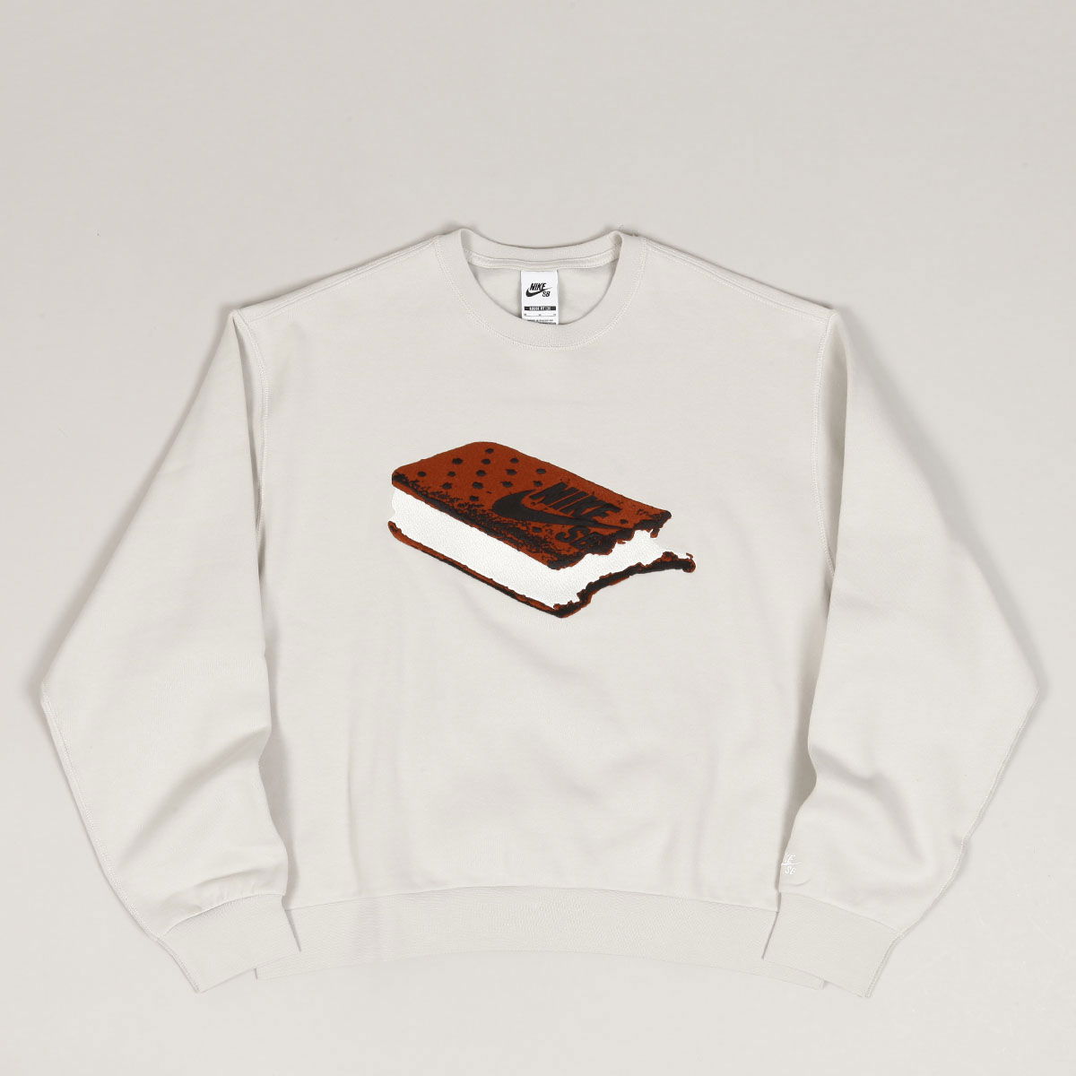 Sveter Nike SB Slider Crewneck Sweatshirt Béžová | HJ2894-072, 0