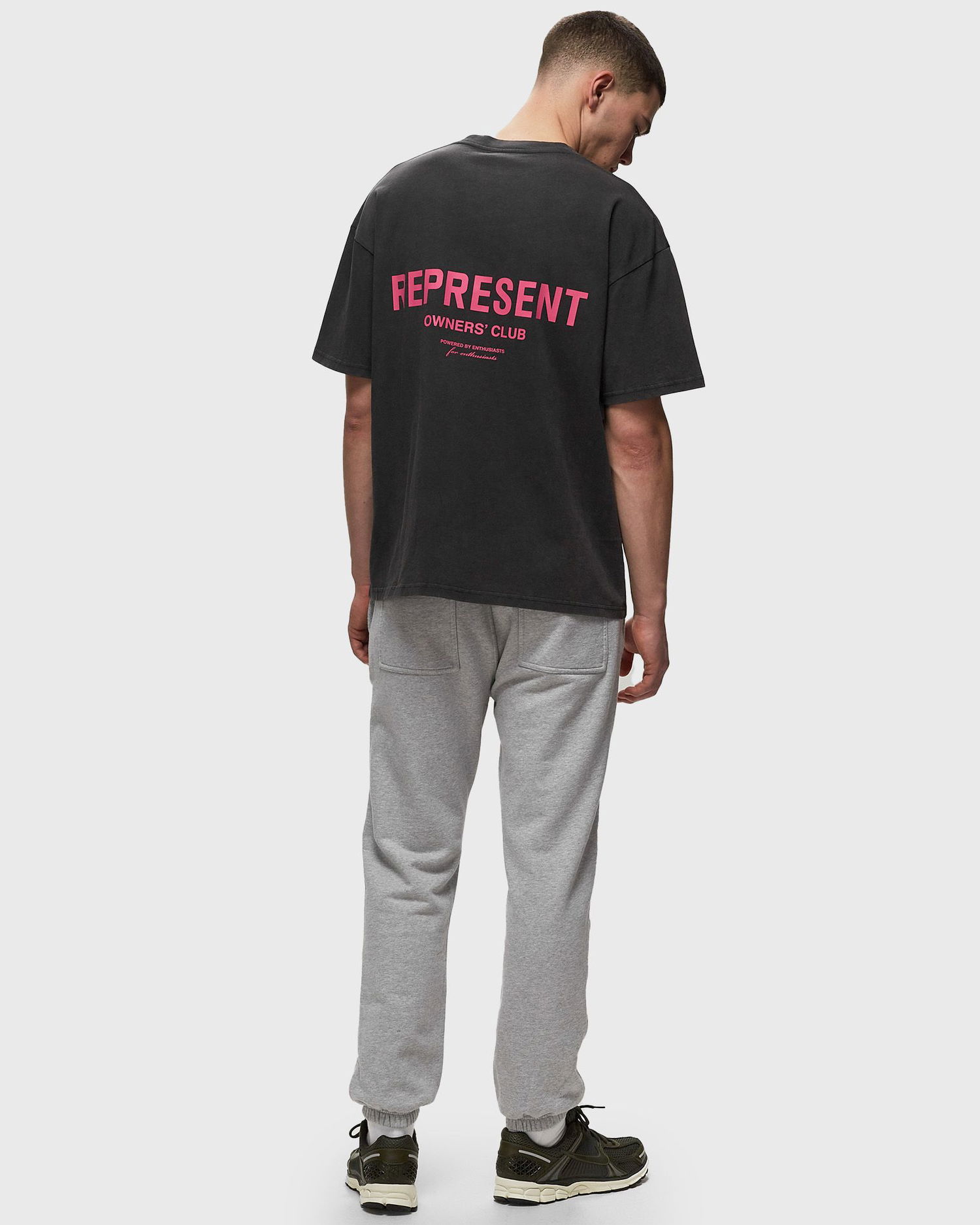 Tričko Represent Clo Represent Owners Club T-Shirt Vintage Pink Čierna | MT4007-455, 1