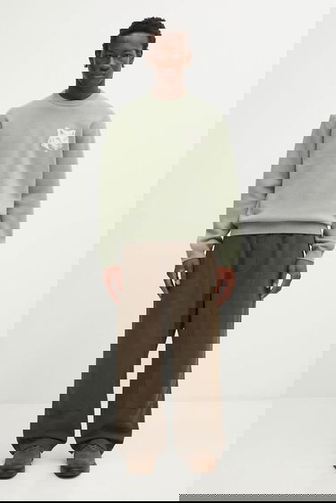 Nohavice Carhartt WIP Crawton Wide-Leg Cotton Pants with Patch Pockets Hnedá | I035657.63GD, 4