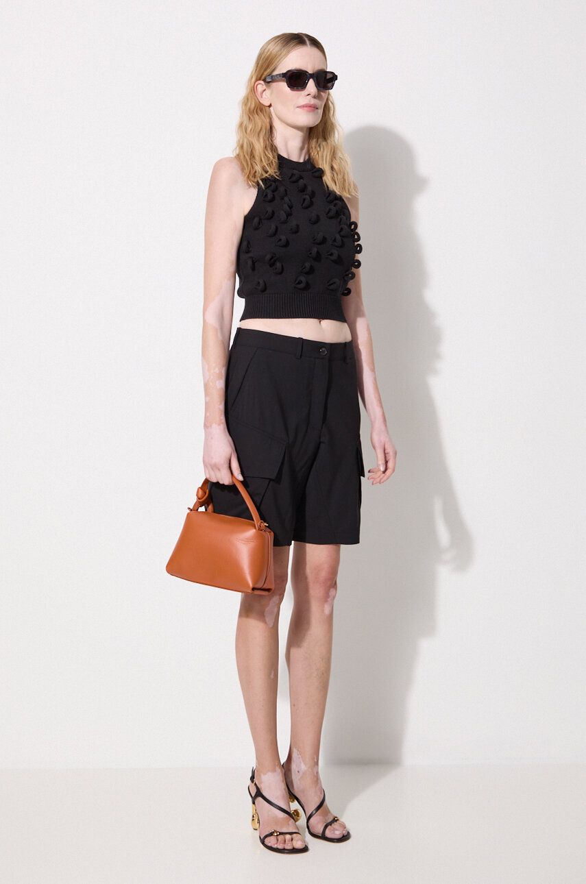 Tielko JW Anderson Loop Tank Top Čierna | KW1137.YN0327.999, 1