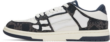 Tenisky a topánky AMIRI MA Quad Skel Top Low Biela | AMFOSR1096, 2