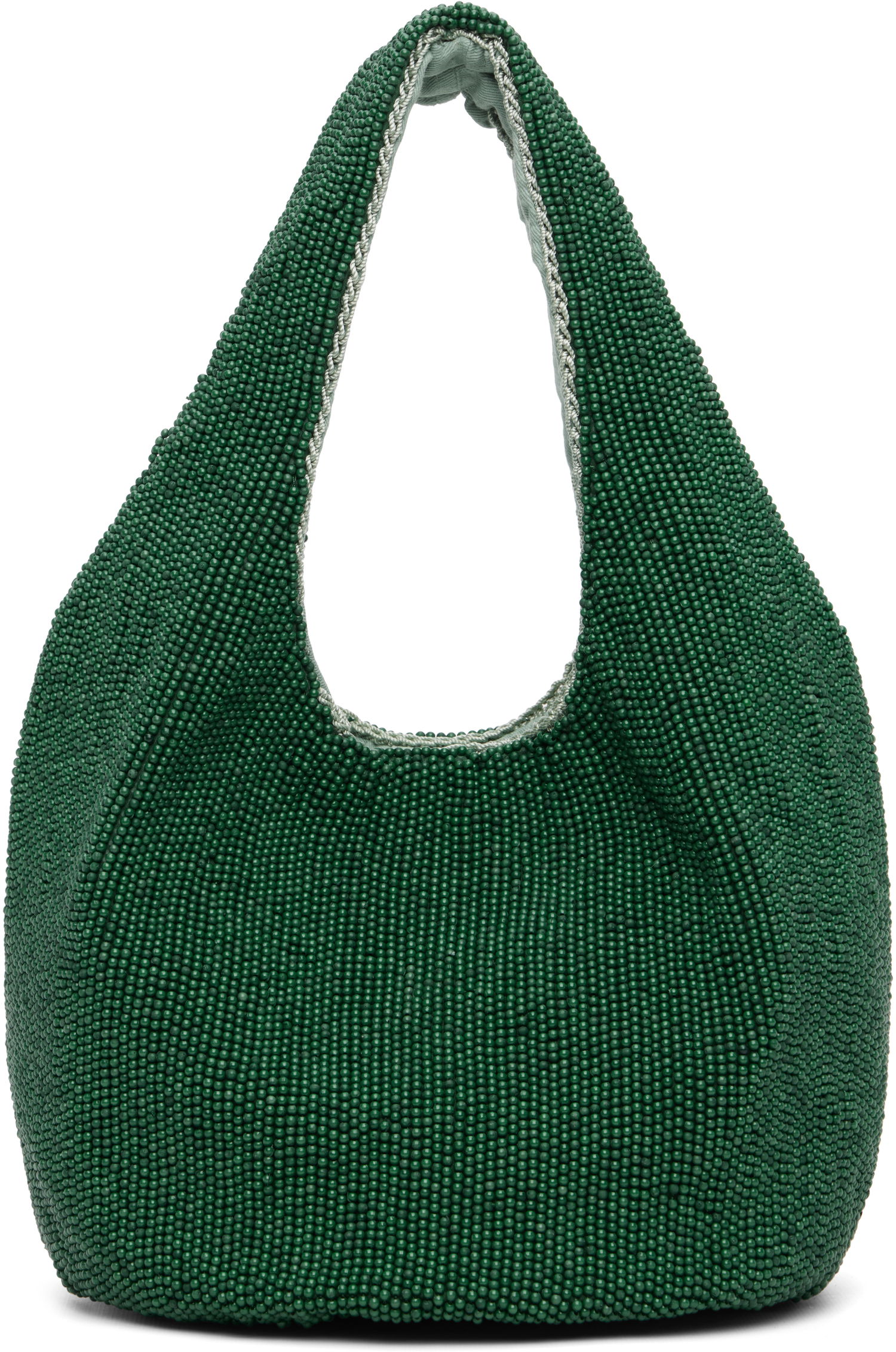 Tote bag JW Anderson Mini Beaded Shopper Tote Zelené | HB0744-FA0469, 0