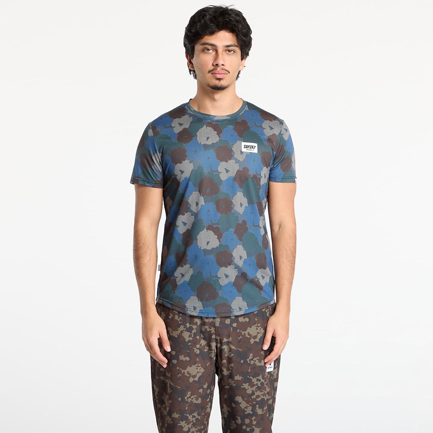 Tričko Saysky Flower Combat T-Shirt Rôznofarebný | OMRSS31C1046, 0