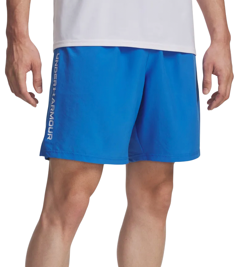 Šortky Under Armour UA Tech Woven Wordmark Shorts Modrá | 1383356-402, 0