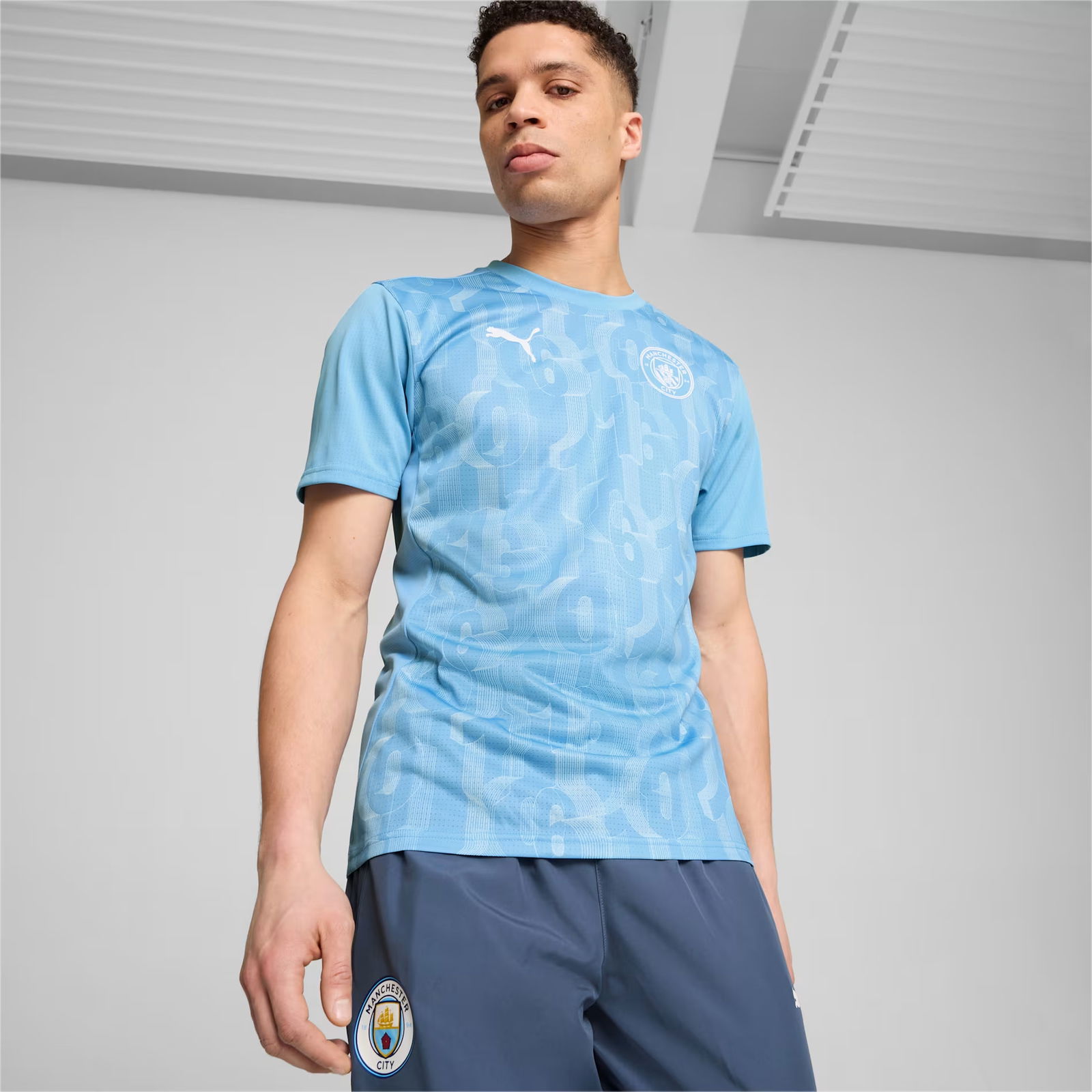 Manchester City Pre-match Short Sleeve Jersey Men