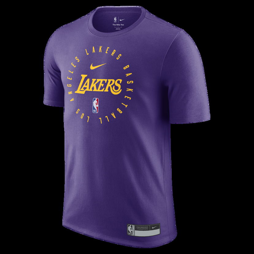 Tričko Nike NBA Dri-FIT Los Angeles Lakers Tee Fialová | HF0673-504