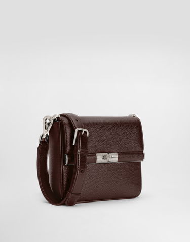 Taška cez rameno Dolce & Gabbana Dolce & Gabbana Deerskin Crossbody Bag Hnedá | BM2445A803480308, 2