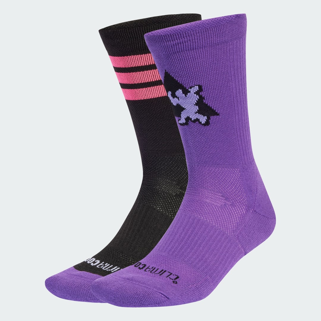 Ponožky adidas Performance Jeremy Scott Pride Crew Socks Fialová | JN2686, 0