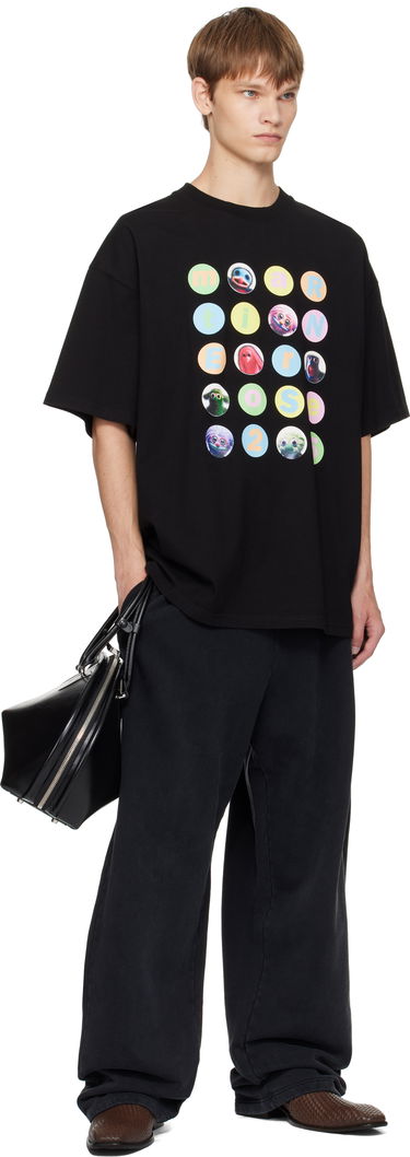 Tričko Martine Rose Martine Rose Oversized Graphic T-Shirt Čierna | 621JE06001J, 3