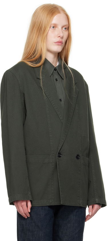 Bunda LEMAIRE Lemaire Workwear Denim Blazer Zelené | JA1062 LD1040, 4