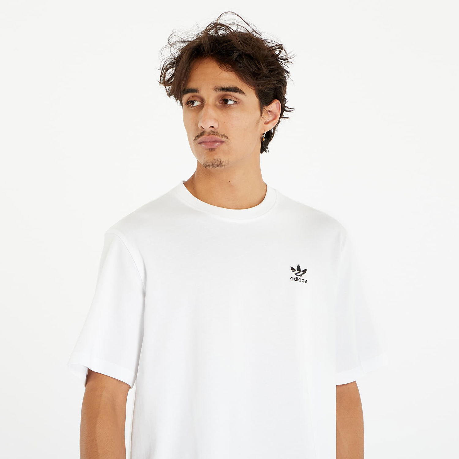 Tričko adidas Originals Adicolor Classics Back+Front Trefoil Boxy Tee Biela | IM4513, 1