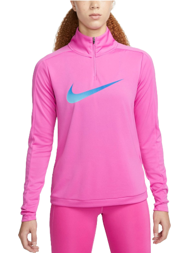 Mikina Nike Dri-FIT Swoosh Short Zip Top Ružová | dx0952-623