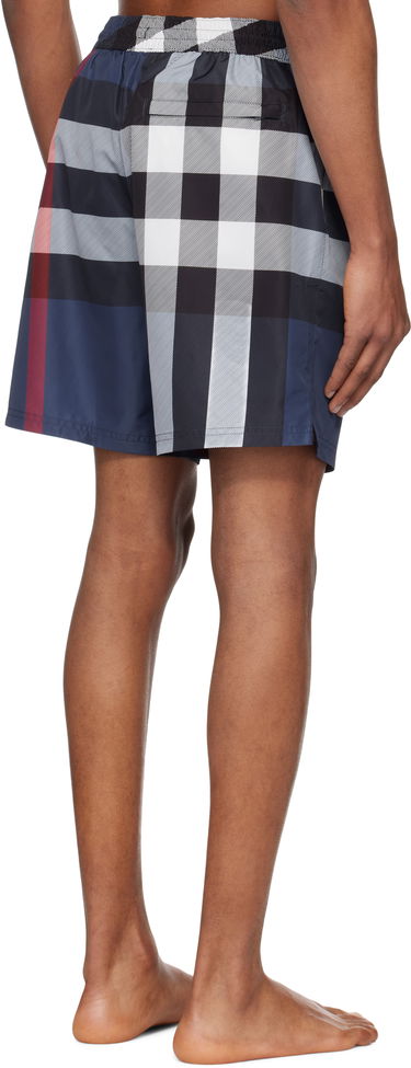 Plavky Burberry Burberry Check Swim Shorts Modrá | 8107273, 2