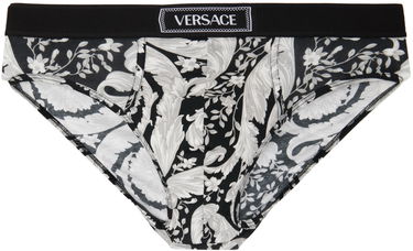 Nohavičky Versace Low-Rise Briefs Čierna | 1014036_1A11603, 0