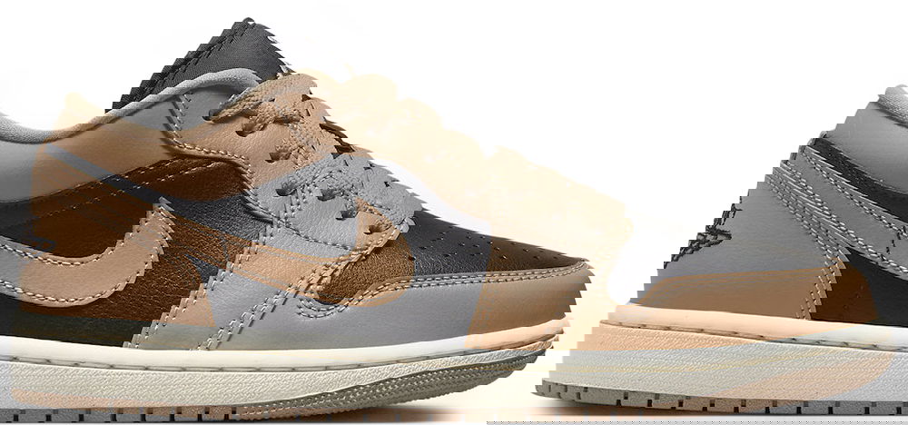 Tenisky a topánky Jordan Air Jordan 1 Low "Tan/Black" W Hnedá | DC0774-201, 1