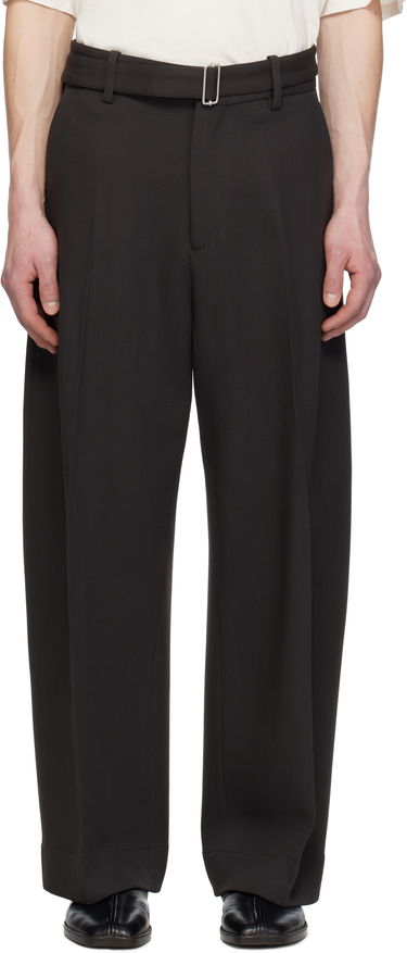 Nohavice Studio Nicholson Studio Nicholson Vital Trousers Čierna | VITAL SNM - 1279, 0