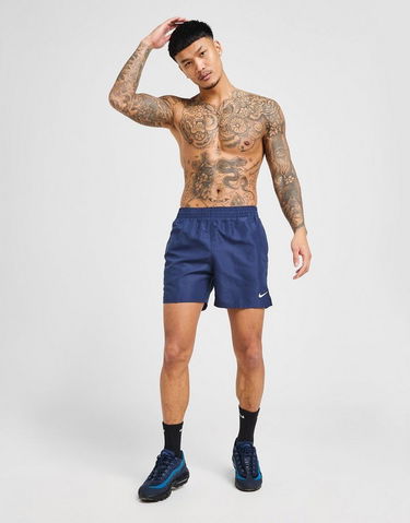 Plavky Nike Essential 5" Swim Shorts Navy | NESSF560440, 4