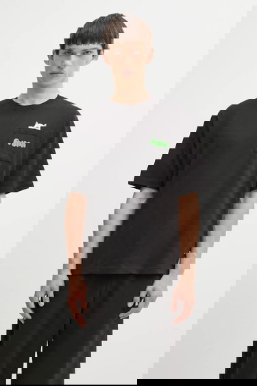 Tričko Puma Puma x RIPNDIP T-Shirt with Peeking Cat Pocket Print Čierna | 633779, 0