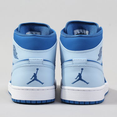 Tenisky a topánky Jordan Air Jordan 1 Retro Mid "Ice Blue" Modrá | 554724-400, 3