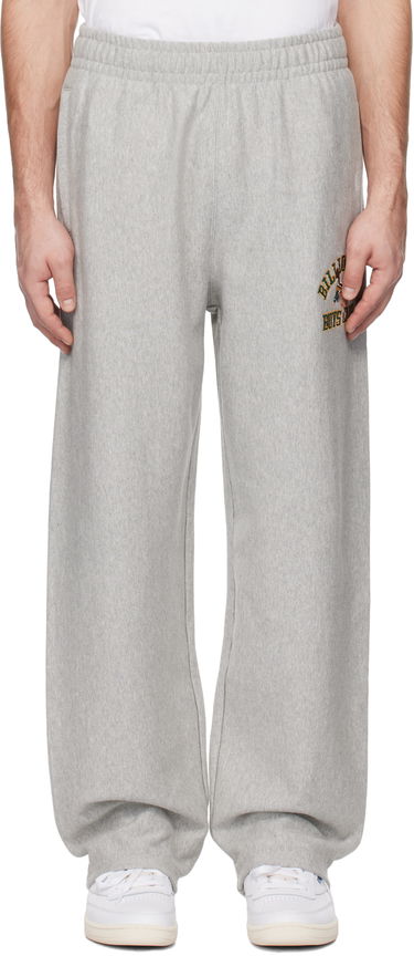Tepláky BILLIONAIRE BOYS CLUB Billionaire Boys Club Wide Leg Duck Varsity Sweatpants Šedá | B24420, 0