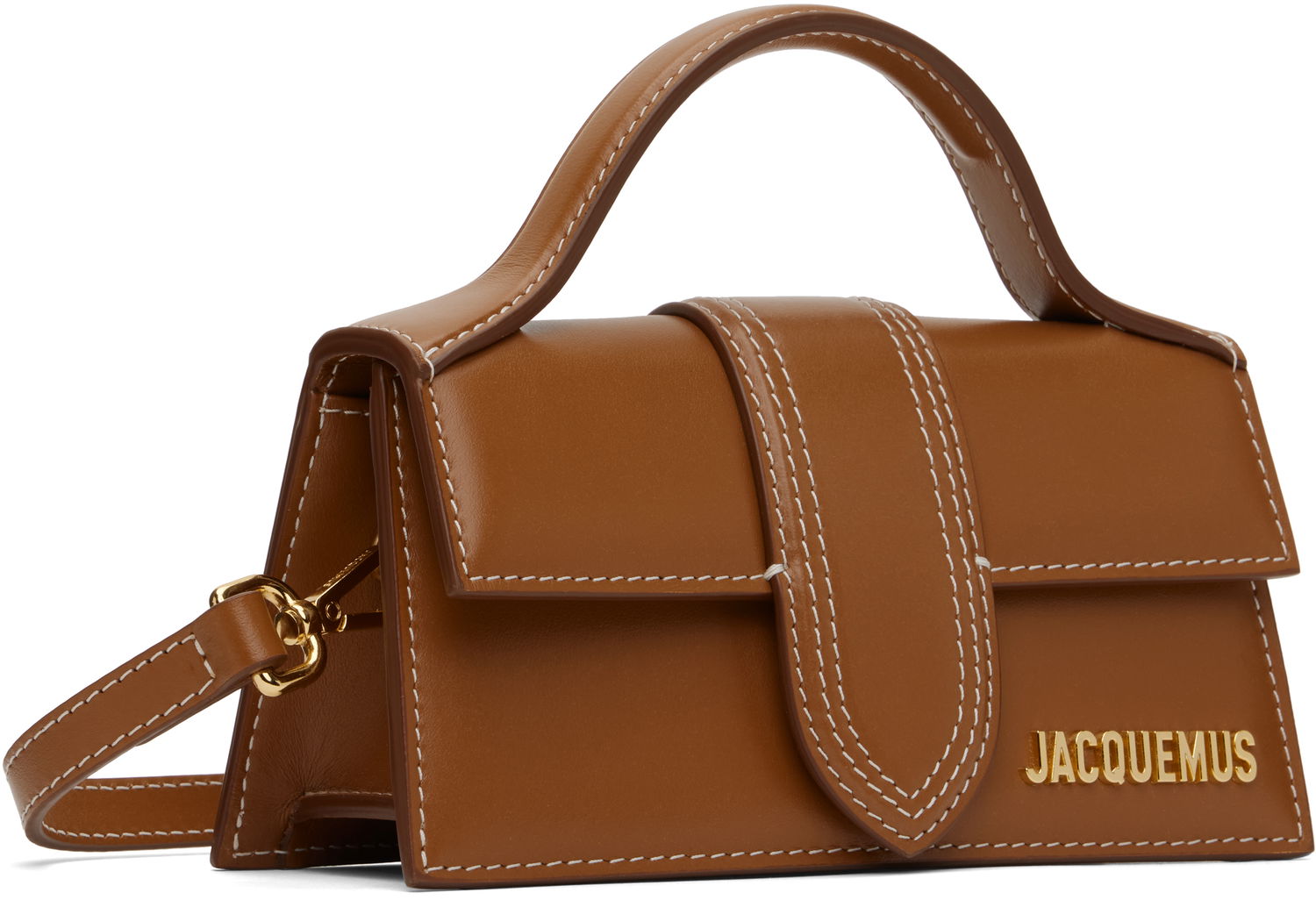 Taška cez rameno Jacquemus Le Raphia 'Le Bambino' Clutch Hnedá | 22H213BA006-3072, 1
