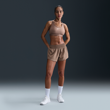 Podprsenka Nike Dri-FIT One Mid-Rise 3" Shorts with Liner Hnedá | DX6010-233, 1
