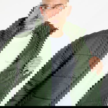 Prešívaná bunda Vans Hillgate No Hood Puffer Zelené | VN000PJ9EN61, 3