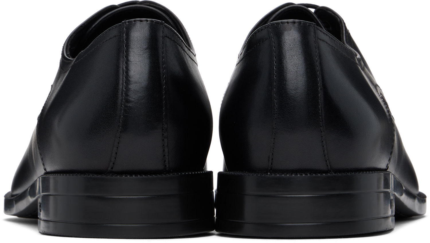 Košeľa BOSS BOSS Leather Derbys Čierna | 50541701, 1