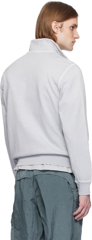 Mikina Stone Island Stone Island Fleece Sweatshirt with Zip Closure Šedá | K1S15 6100022 S0060, 2