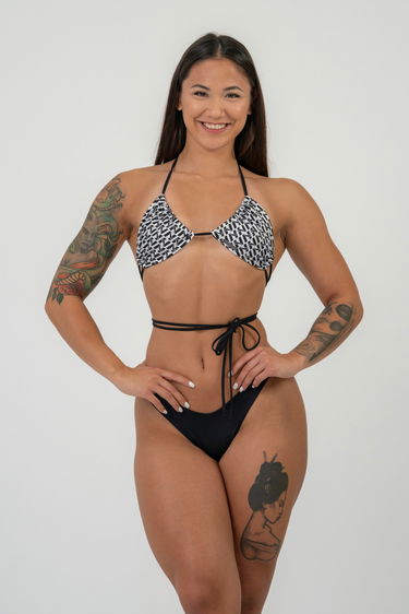 Plavky NEBBIA VITORIA Bikini Bottom Čierna | 743-BLACK, 1