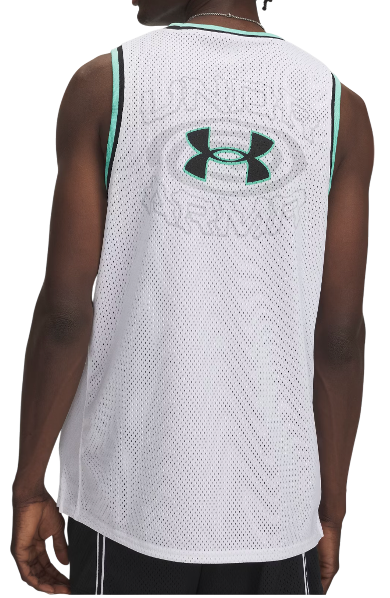 Tielko Under Armour Under Armour Zone Pro Mesh Graphic Tank Biela | 6000370-100, 1