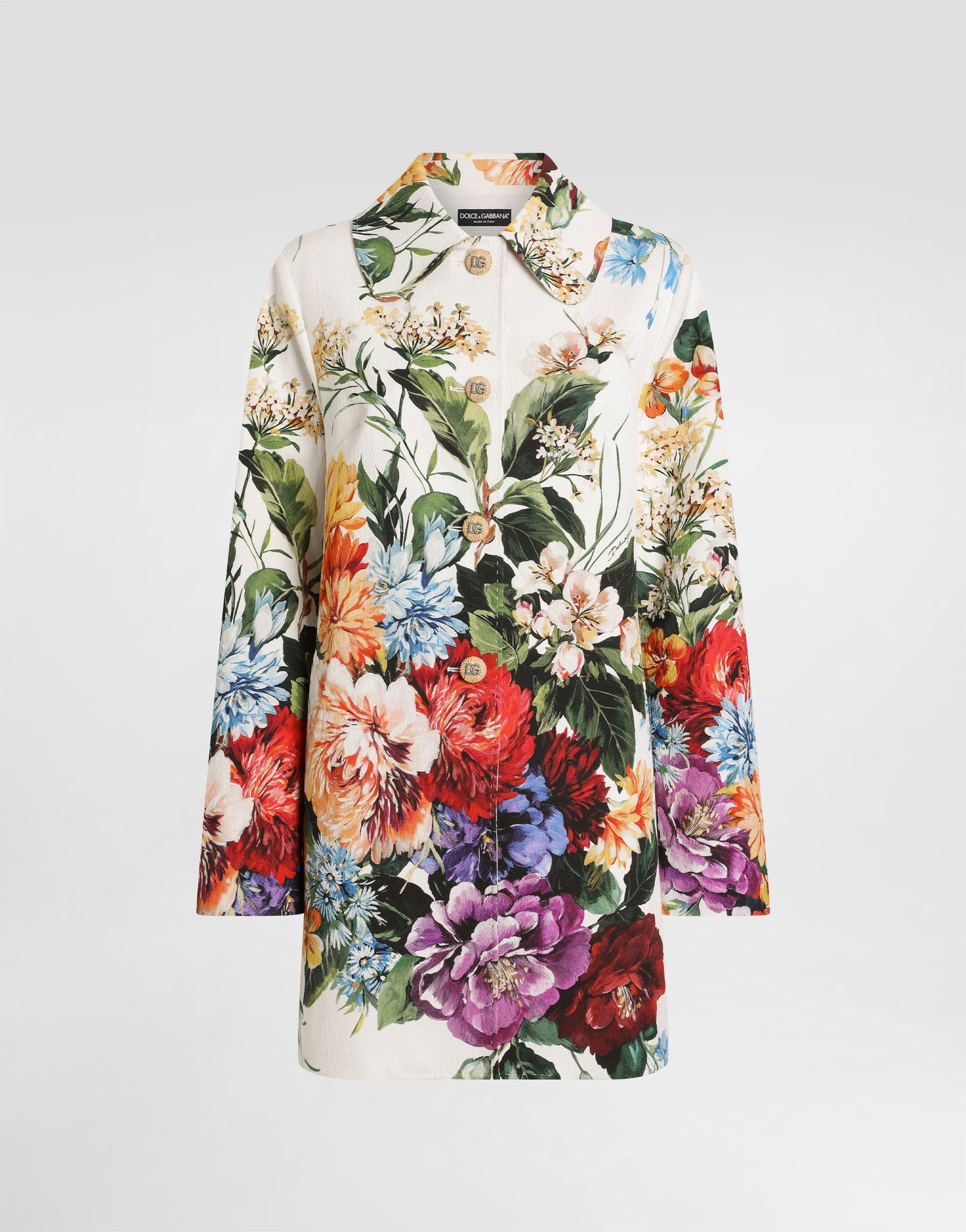 Kabáty Dolce & Gabbana Dolce & Gabbana Bouquet Flower Print Coat Rôznofarebný | F0W4ETFSRQUHA5PC, 0