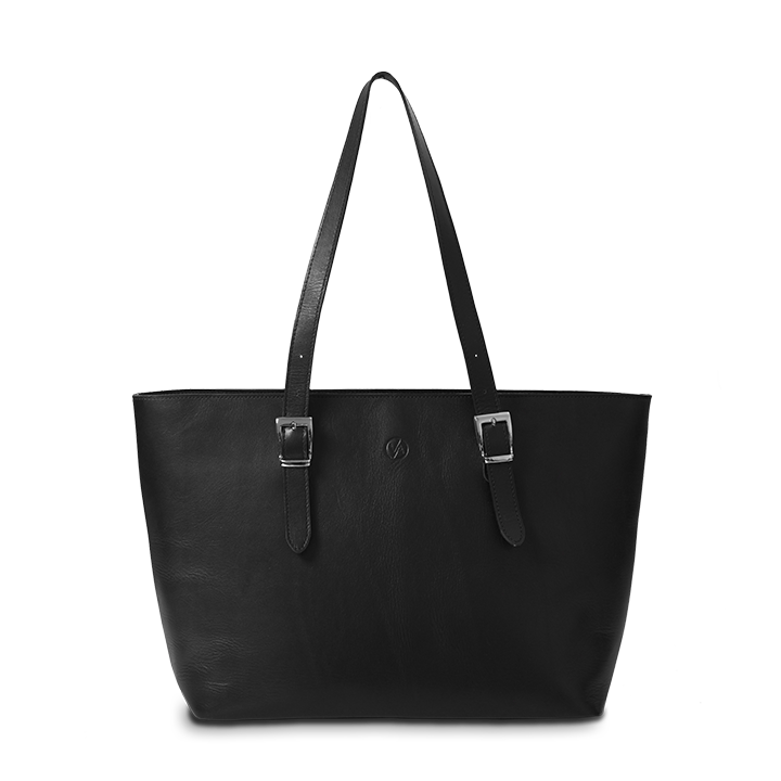 Taška cez rameno Vasky Leather Shoulder Bag Čierna | A-3223-001-F, 0