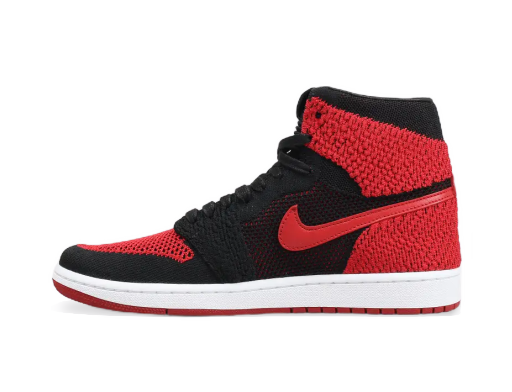 Limitované edície Jordan Air Jordan 1 Retro High OG Flyknit "Bred" GS Čierna | 919702-001