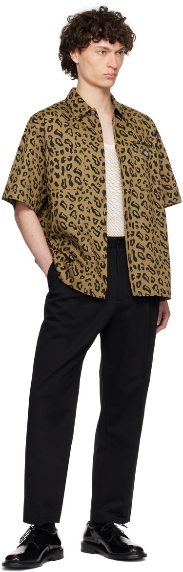 Košeľa WACKO MARIA WACKO MARIA x Dickies Leopard Print Work Shirt Hnedá | 25SS-WMS-DC02, 3