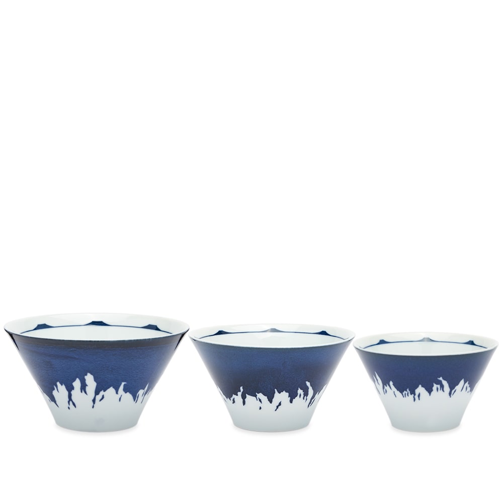 Home decor BEAMS Mt Fuji Bowl Set Modrá | 56710290067-79, 1