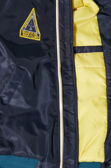 Bomber bunda BILLIONAIRE BOYS CLUB Billionaire Boys Club Outerbanks Bomber Jacket Navy | B24202, 7