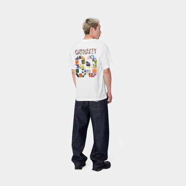 Tričko Carhartt WIP Short Sleeve Graphic Logo T-Shirt Biela | I033673_5, 1